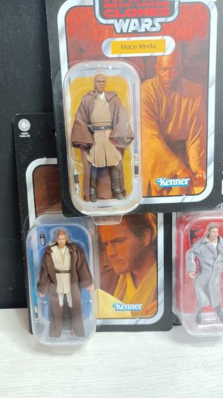 3 Figuras Star Wars Kenner oficial