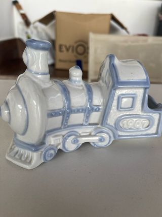 Tren locomotora porcelana 1907