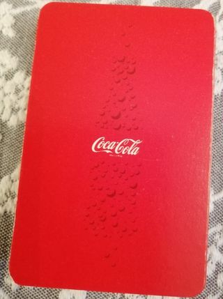 Baraja cartas Coca-Cola