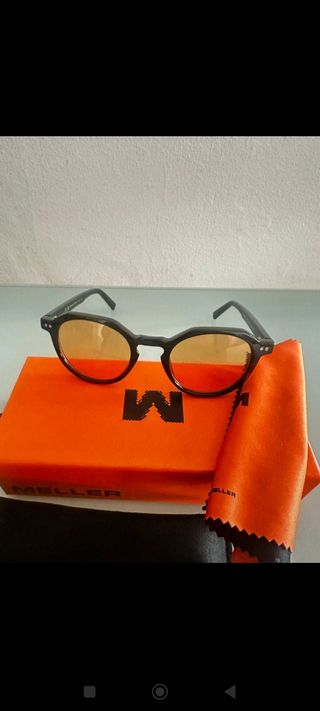 Gafas sol Meller - negros naranja 