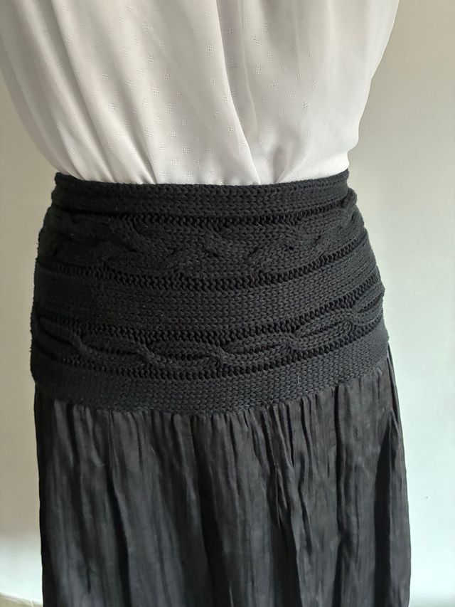 Gonna lunga Promod nera Tg. XL