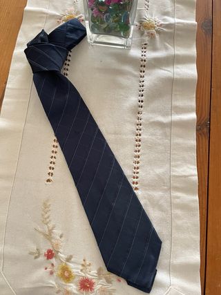 Corbata Armani Colezioni azul
