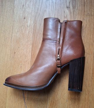 Botines Massimo Dutti marrón, talla 36