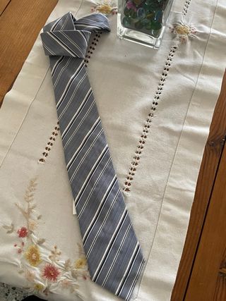 Corbata Hugo Boss - Azul Gris