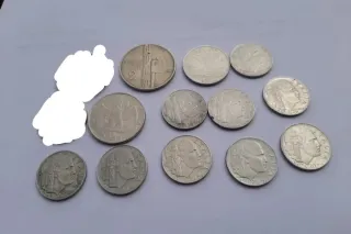 Lotto di 24 Monete Italia: Vittorio Emanuele III