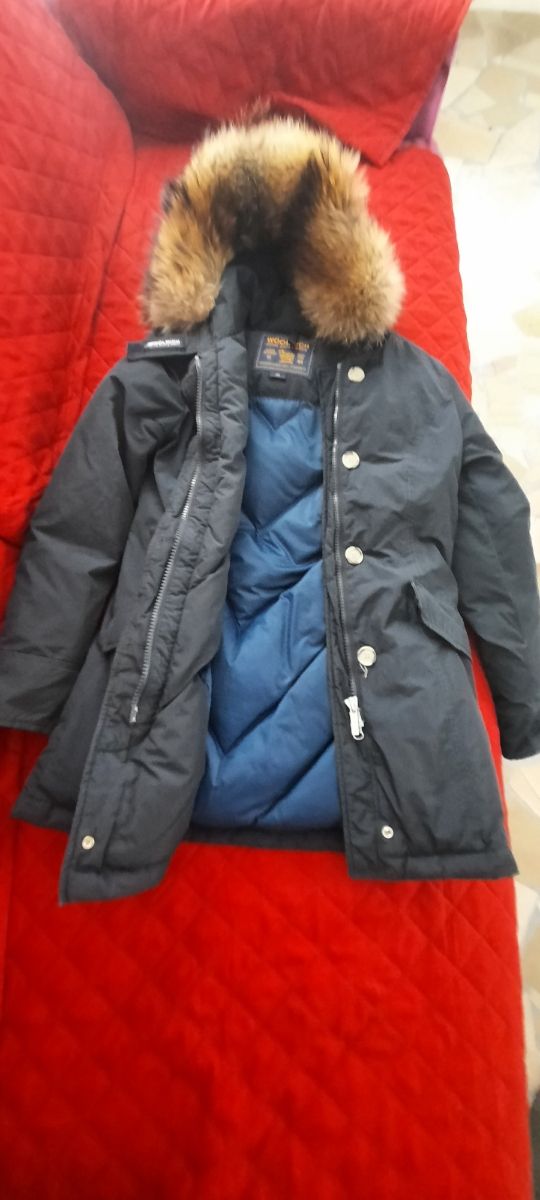 Giubotto lungo woolrich donna