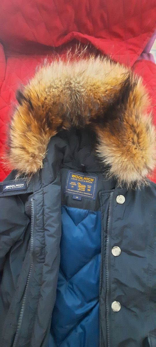 Giubotto lungo woolrich donna