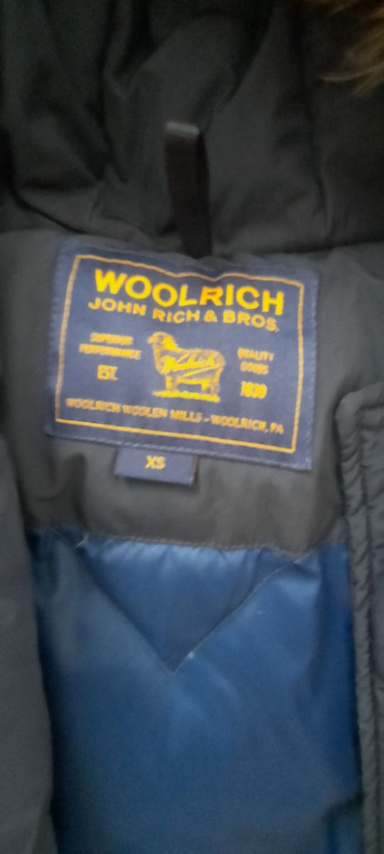 Giubotto lungo woolrich donna