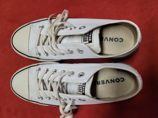 Converse All Star bianche donna n.37