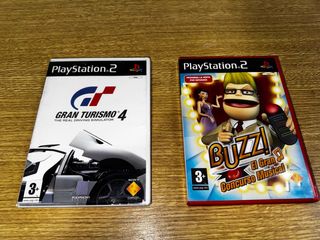 Lote de 4 videojuegos ps2