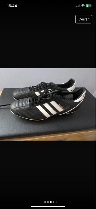 Zapatillas Adidas Fútbol - Negras y Blancas