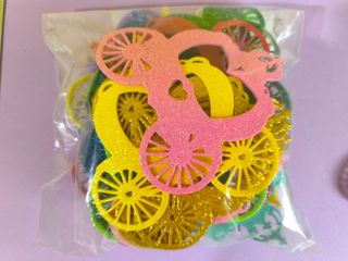 Decori Carrozza Glitterata - Eva