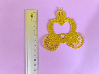 Decori Carrozza Glitterata - Eva