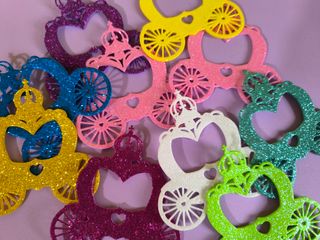 Decori Carrozza Glitterata - Eva