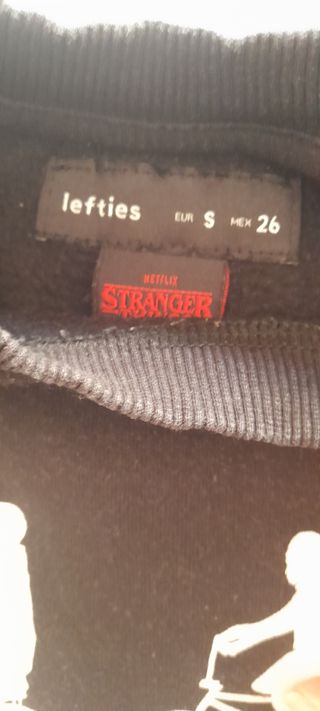 Sudadera Lefties Stranger Things - Talla S