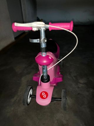 Patinete infantil Rollplay rosa