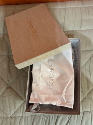 JIMMY CHOO Zapatos Dorado T41