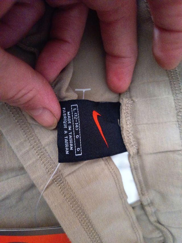 Shorts Nike Beige Mujer Talla L