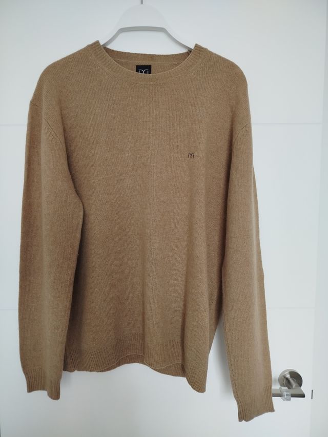 Jersey Milano beige de lana