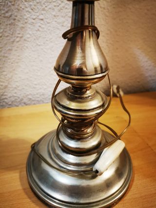 Lampara vintage mesita 