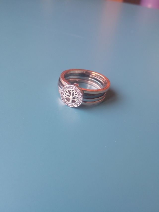 Anillo de acero .