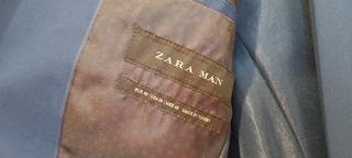 Traje Zara Man azul  marino