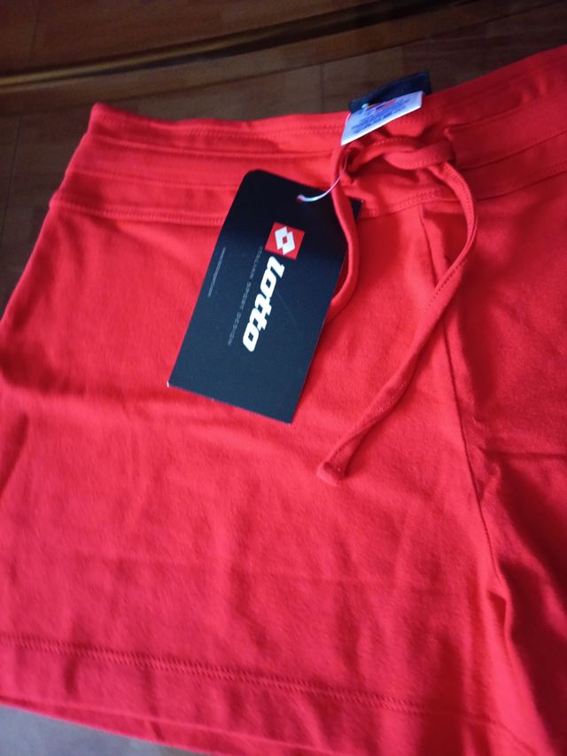 Shorts Lotto mujer rojos - Talla M