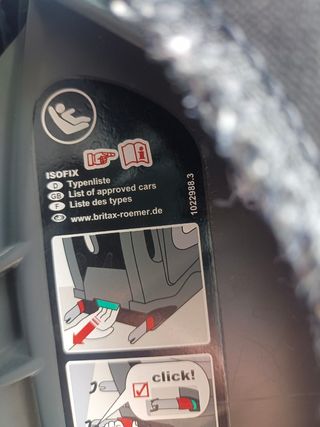 Silla coche Römer Duo Isofix 9-18kg