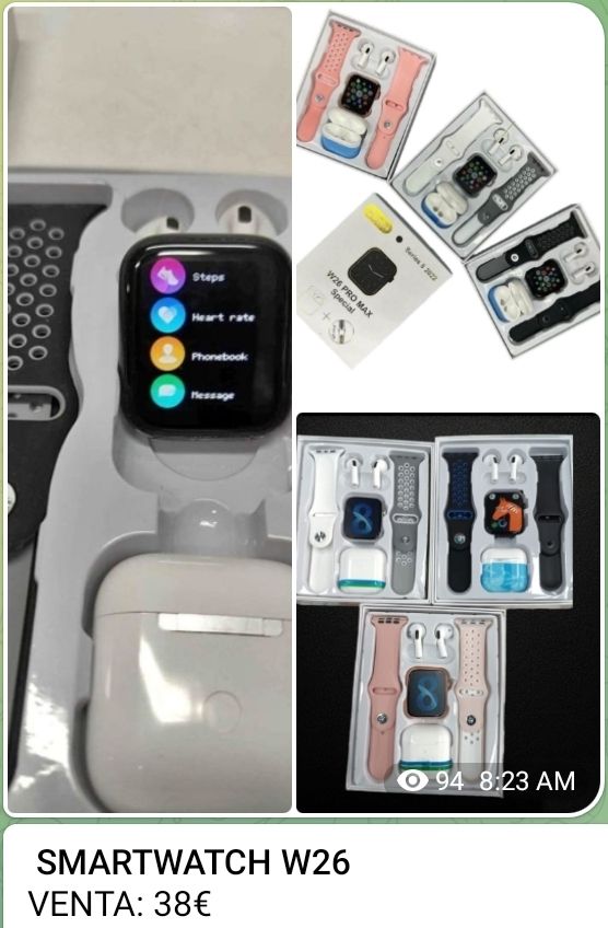 Smartwatch W26 - Reloj Inteligente