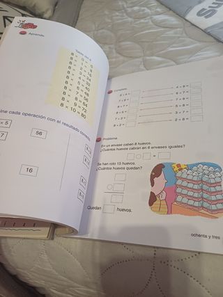 2 libros actividades matemáticas