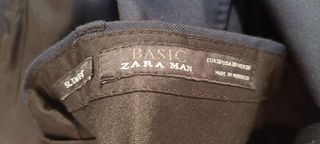 Traje Zara Man azul marino 