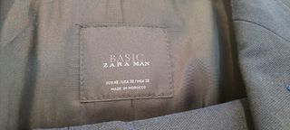 Traje Zara Man azul marino 