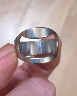 Anillo Abrebotellas Plata
