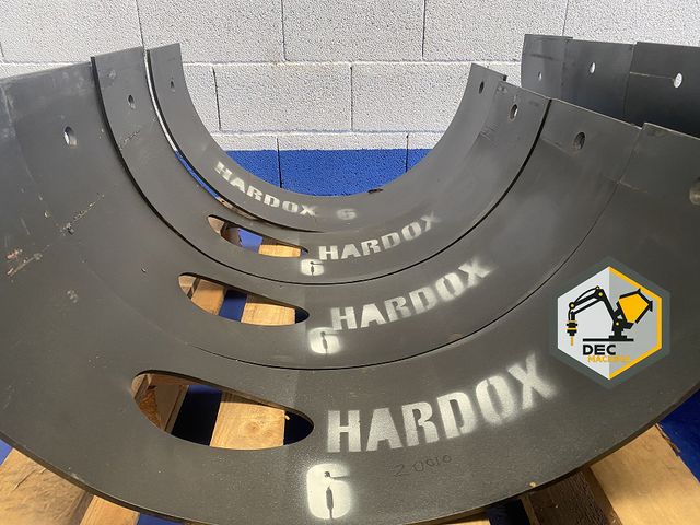 Chapas Putzmeister HARDOX 500