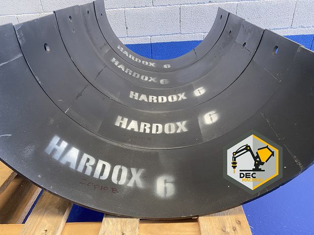 Chapas Putzmeister HARDOX 500