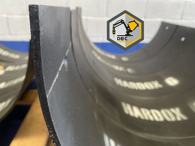 Chapas Putzmeister HARDOX 500