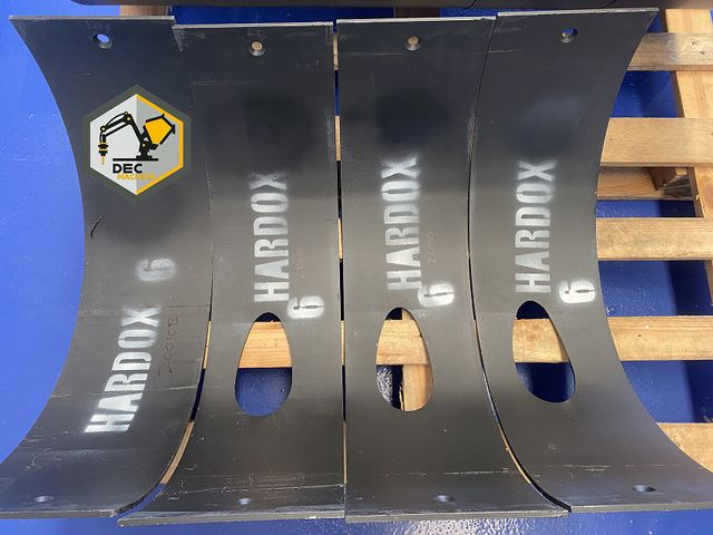 Chapas Putzmeister HARDOX 500