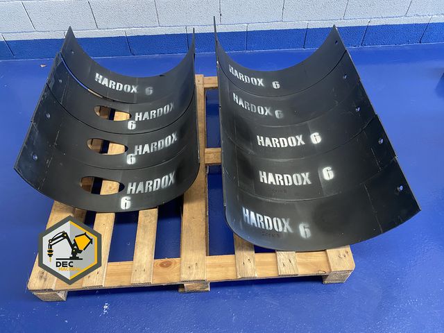 Chapas Putzmeister HARDOX 500