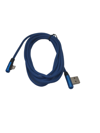 Cable USB-A a conector Lightning acodado 2 metros