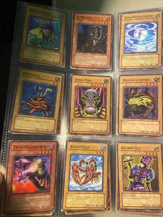 Lotto Carte yu gi oh