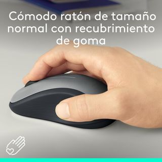 Logitech M310 Ratón Inalámbrico, 2,4 GHz con Nano Receptor