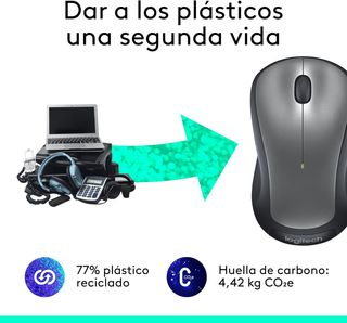 Logitech M310 Ratón Inalámbrico, 2,4 GHz con Nano Receptor
