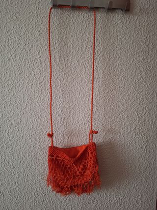 Traje gitana marrón y naranja