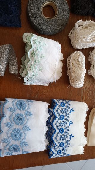 Passamaneria e pizzo sangallo