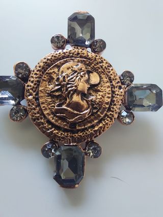Broche de mujer camaleón Cruz joyas de lujo