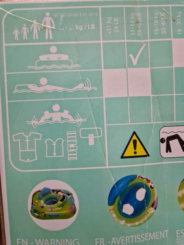 Flotador Bebé Nabaiji 11-15kg