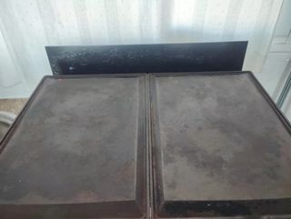 Plancha doble profesional gas