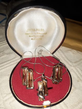 Conjunto joya plata de ley 925