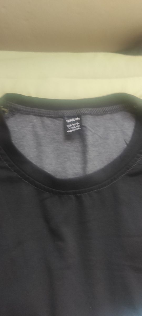 Vestido negro y verde