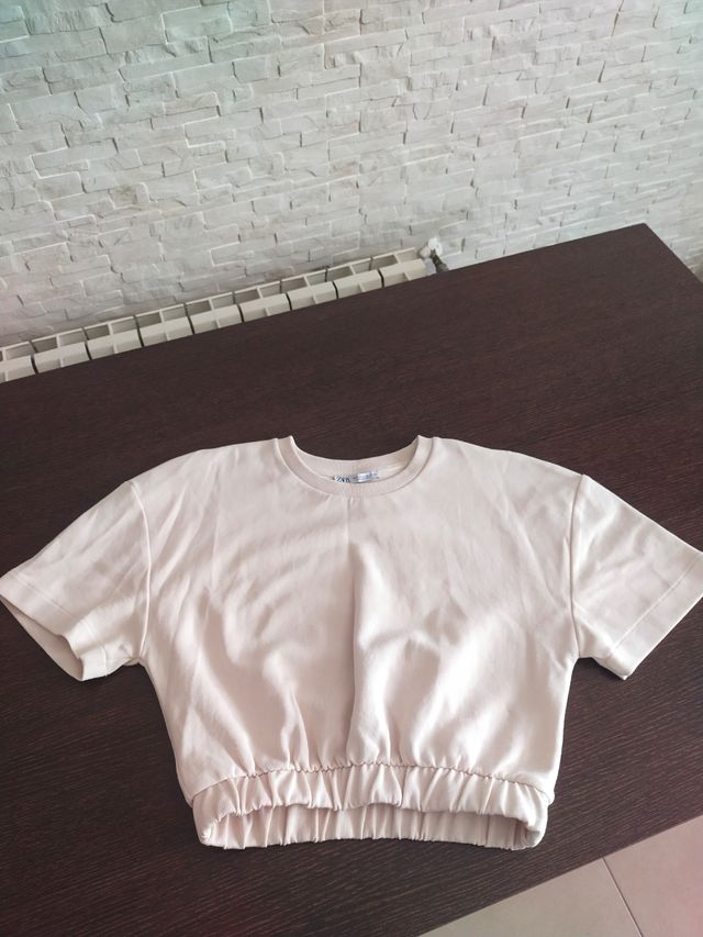 Camiseta crop 